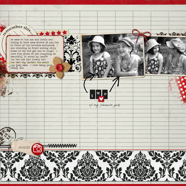 Digital Scrapbook page created by kateypie featuring "Around The World" by Sahlin Studio and Britt-ish Designs