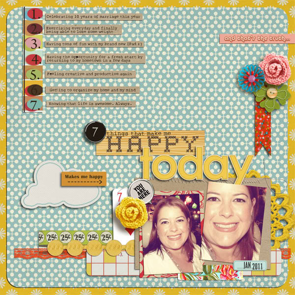 Digital Scrapbook page created by gevisacri featuring "Grandma's Dresser" by Sahlin Studio