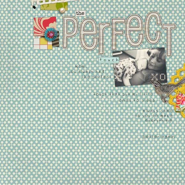 Digital Scrapbook page created by valoriewibbens featuring "Grandma's Dresser" by Sahlin Studio