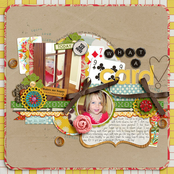 Digital Scrapbook page created by norton94 featuring "Grandma's Dresser" by Sahlin Studio