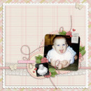 digital scrapbook layout featuring I'll Love You Forever (Entire Collection) by Sahlin Studio