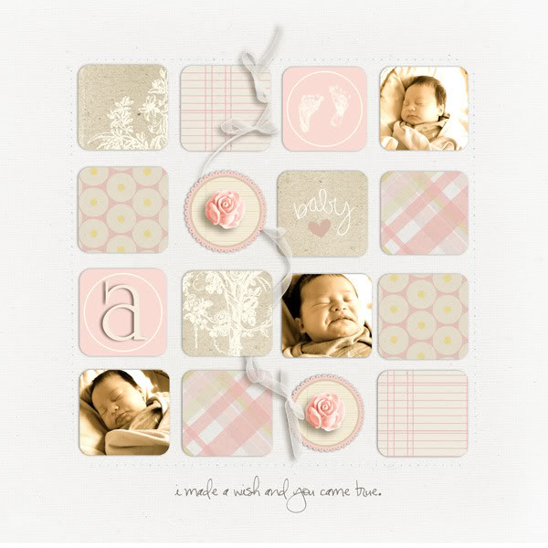 Digital Scrapbook page created by kateypie featuring "I'll Love You Forever" by Sahlin Studio