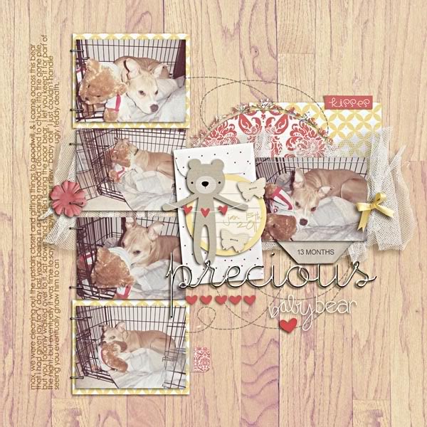 Digital Scrapbook page created by breeoxd featuring "I'll Love You Forever" by Sahlin Studio