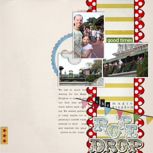 Digital Scrapbook page created by cnscrap featuring Enjoy the Moment by Sahlin Studio