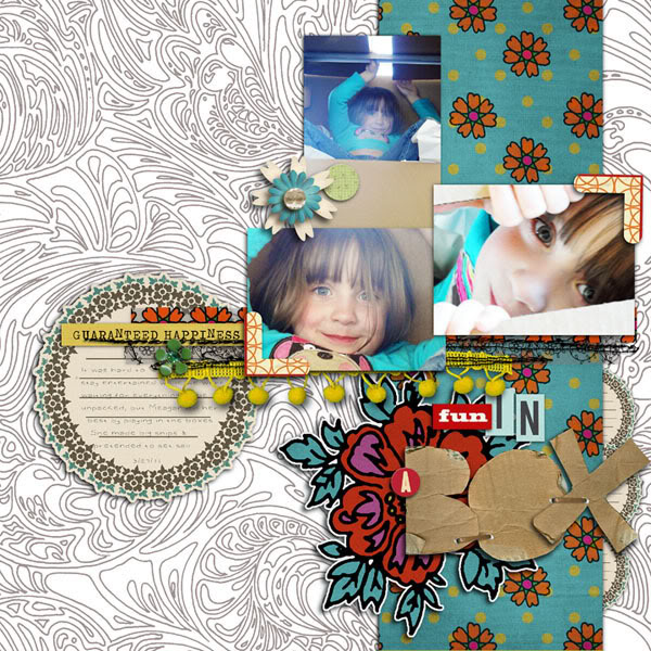 Digital Scrapbook page created by rebeccah featuring Art  and Soul by Sahlin Studio