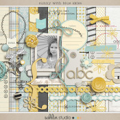 Sunny with Blue Skies by Sahlin Studio