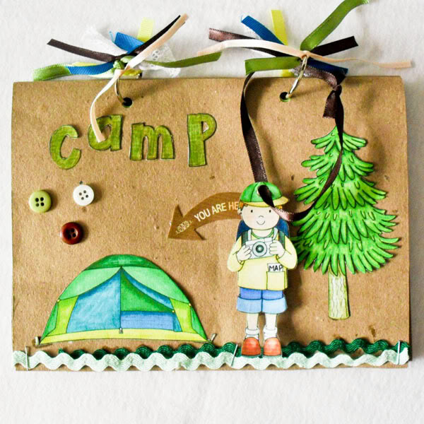 Fun Camping, Custom Colors, Tent Camp Site Supplies, Campfire Smores, Great  Outdoors, 12x12 Memory Pages, 2 Page Scrapbook Set, Kids Scouts