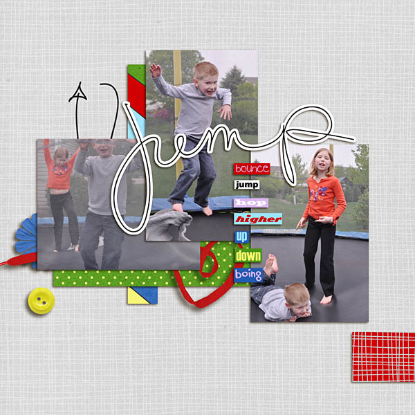Digital Scrapbook page created by kristasahlin featuring products by Sahlin Studio