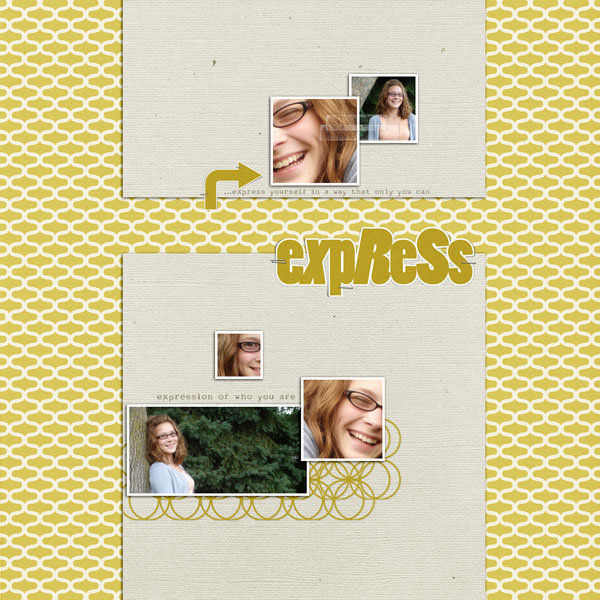Digital Scrapbook page created by sokee featuring products by Sahlin Studio
