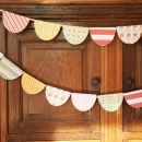 bunting featuring Kitschy Christmas Collection by Jennifer Barrette and Sahlin Studio