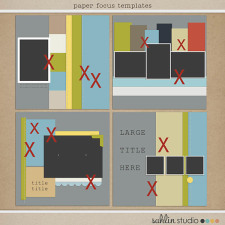 Paper Focus Templates by Sahlin Studio