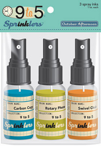 Sprinklers spray ink by October Afternoon