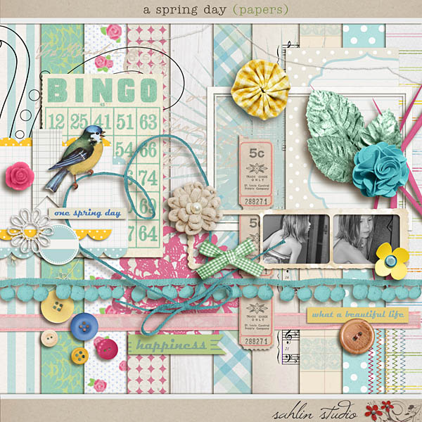 a spring day (kit) by sahlin studio