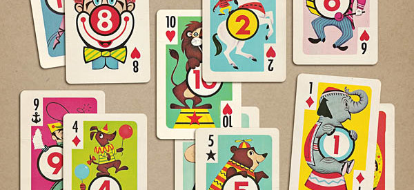 vintage playing cards by sahlin studio