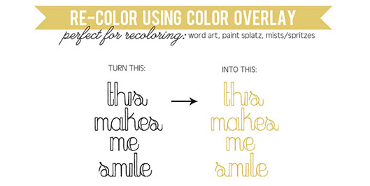 Tutorial | How to Re-Color Using Color Overlay