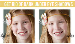get rid of dark under eye tutorial