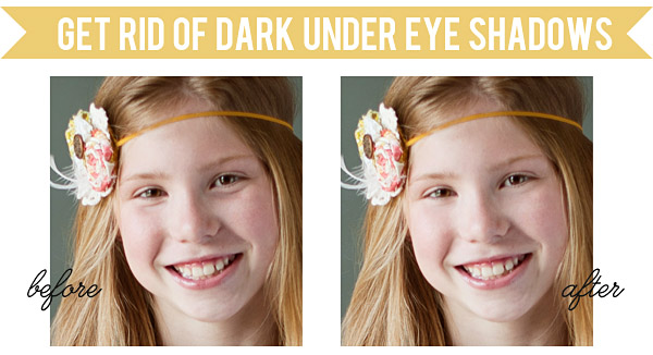 get rid of dark under eye tutorial