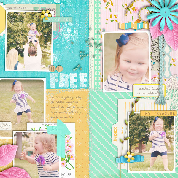 Daily Life Digital Scrapbooking Kit  Scrapvine Printable Digital Graphics