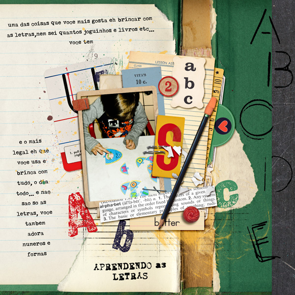 ana.paula - inspirational scrapbook layout