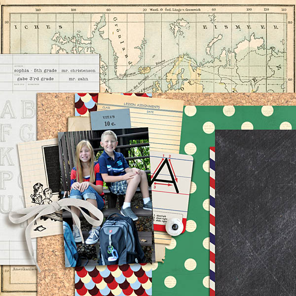 SSC Designs  Take Time To Travel Scrapbook Layout – Scrapbook Supply  Companies