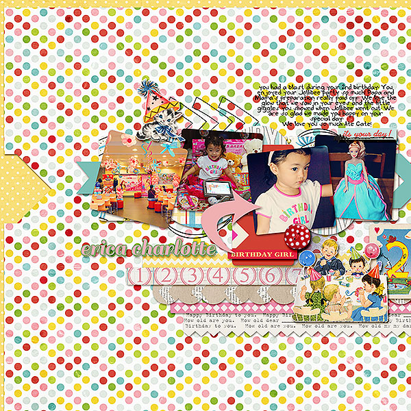 dianeskie - inspirational scrapbook layout