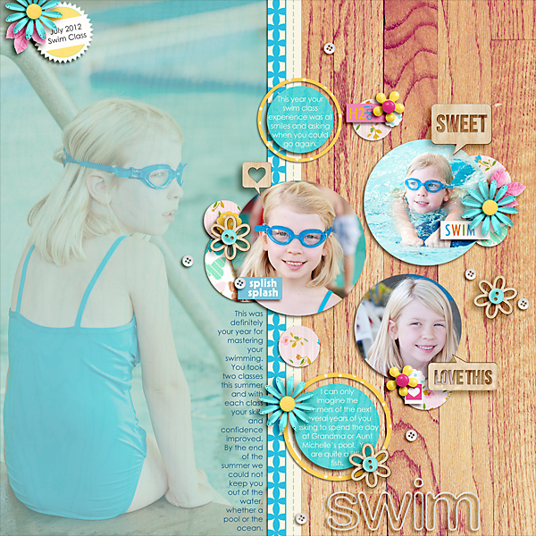 pne123 - inspirational scrapbook layout