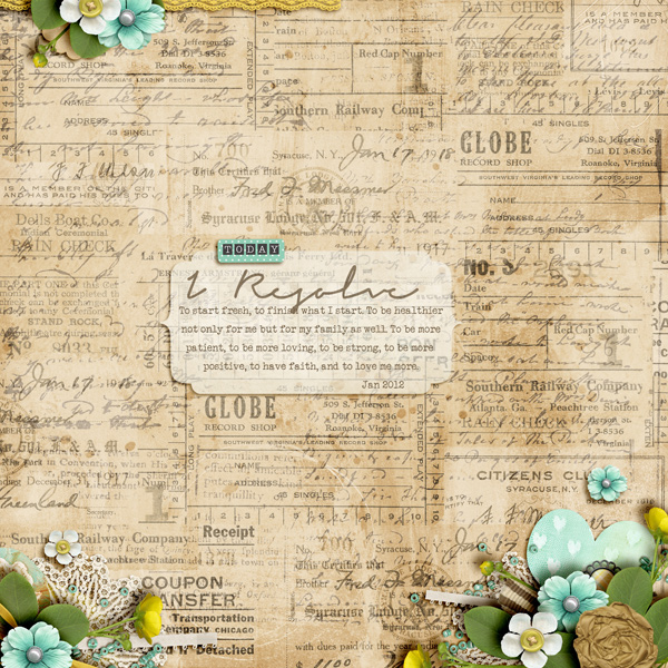 Sahlin Studio, Digital Scrapbooking DesignsFREE Digital Scrapbook Kit -  Fleetwood - Sahlin Studio