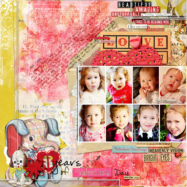 amberr - inspirational scrapbook layout