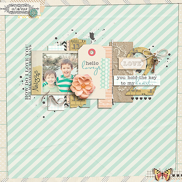 Sahlin Studio, Digital Scrapbooking DesignsGather (Kit) - Sahlin Studio