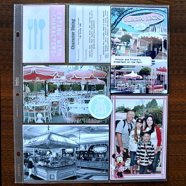 project mouse (days): washi tape by britt-ish designs and sahlin studio -  Scrapbook your magical memories with pocket styled memory keeping systems.