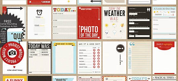 project mouse: daily documenting by britt-ish designs and sahlin studio