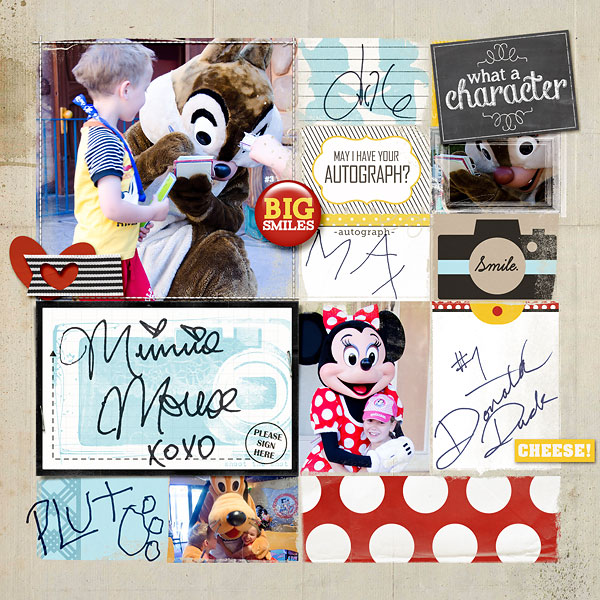 amberr - inspirational scrapbook layout