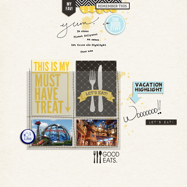 sucali - inspirational scrapbook layout