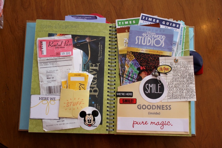 Disney Smash Book by Kathleen Taylor featuring Project Mouse by Britt-ish Designs and Sahlin Studio - Parks
