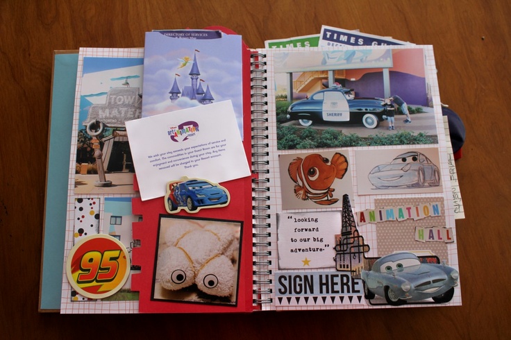 Disney Smash Book by Kathleen Taylor featuring Project Mouse by Britt-ish Designs and Sahlin Studio - Hotel