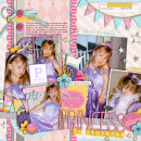 Disney Project Life page created by cindys732003 featuring Project Mouse Princess by Sahlin Studio & Britt-ish Designs
