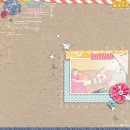 Disney Project Life page created by jenn barrette featuring Project Mouse Princess by Sahlin Studio & Britt-ish Designs