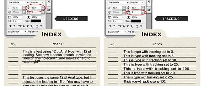 How to Change your Text Spacing - Tracking & Leading in Photoshop