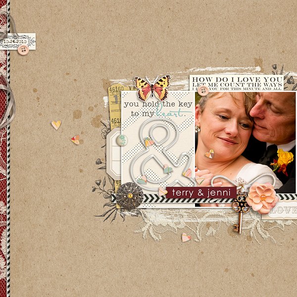 key to my heart by sahlin studio layout by: christineirion