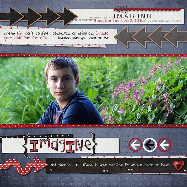 May Featured Kit layout created by pagefrocks featuring Innovation by Sahlin Studio