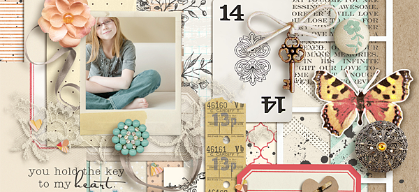 Key to My Heart by Sahlin Studio - APRIL FEATURED KIT 30%OFF