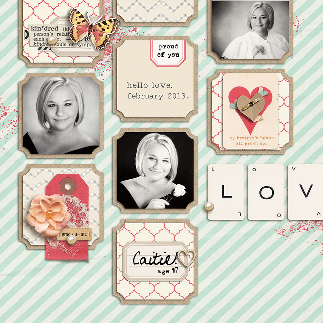 April Sahlin Studio Template Challenge, layout by breeoxd