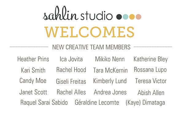 Sahlin Studio Welcomes NEW Creative Team Members