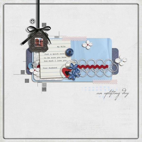 May Featured Kit layout created by bensmommy featuring Innovation by Sahlin Studio