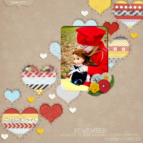 Digital Scrapbook page created by JanetScott featuring Project Mouse by Sahlin Studio & Britt-ish Designs