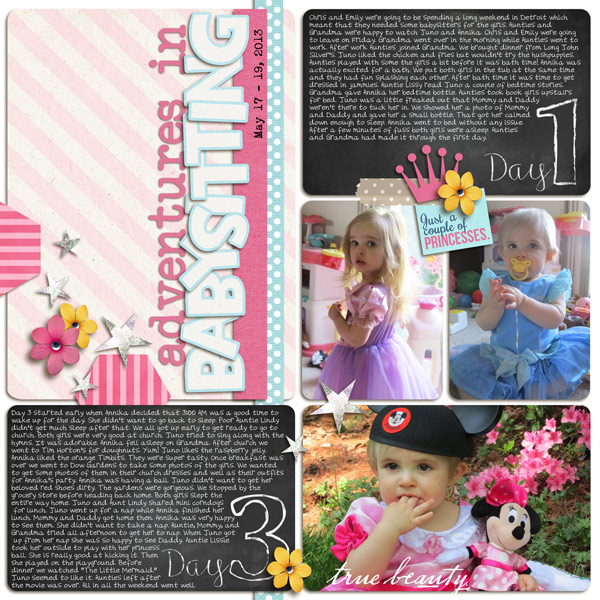 Digital Scrapbook Project Life page created by yzerbear19 featuring Project Mouse by Sahlin Studio & Britt-ish Designs