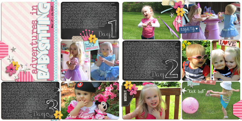 Digital Scrapbook Project Life page created by yzerbear19 featuring Project Mouse by Sahlin Studio & Britt-ish Designs