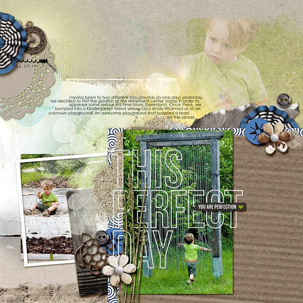 Digital Scrapbook page created by amberr featuring "Count the Waves" by Sahlin Studio