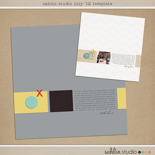 year of templates vol. 12 by sahlin studio