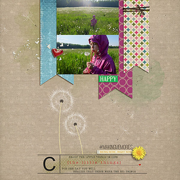 Digital Scrapbook page created by heather prins featuring "Year of Templates: Vol 12" by Sahlin Studio